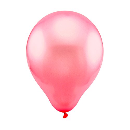 GEARONIC TM 100pcs 10 inch Colorful Round Birthday Wedding Party Latex Balloon Decor Decoration - Hot Pink