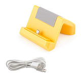 for Nintendo Switch Lite 2019 Portable Charger Charge Dock Charging Tabletop Stand- Yellow & Gray