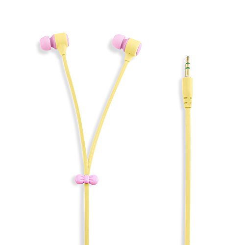 GEARONIC TM Cute 3.5mm in Ear Earphones Earbuds Headset with Macaroon Ear Buds Organizer Box Case for iPhone,for Samsung,for Mp3 iPod Pc Music - Pink