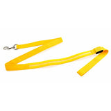 GEARONIC TM LED Glow Collar Dog Pet Flashing Light Night Safety Adjustable Leash Nylon Collar - Yellow