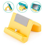 for Nintendo Switch Lite 2019 Portable Charger Charge Dock Charging Tabletop Stand- Yellow & Gray