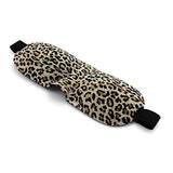 GEARONIC TM 3D Soft Eye Sleep Mask Padded Shade Cover Travel Relax Sleeping Blindfold - Leopard